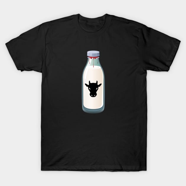 Milkman Bottle T-Shirt by The Milkman of St. Gaff's Podcast